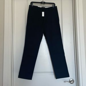 Banana Republic Men’s Slim Fit Aiden Chino - Black - 30x30